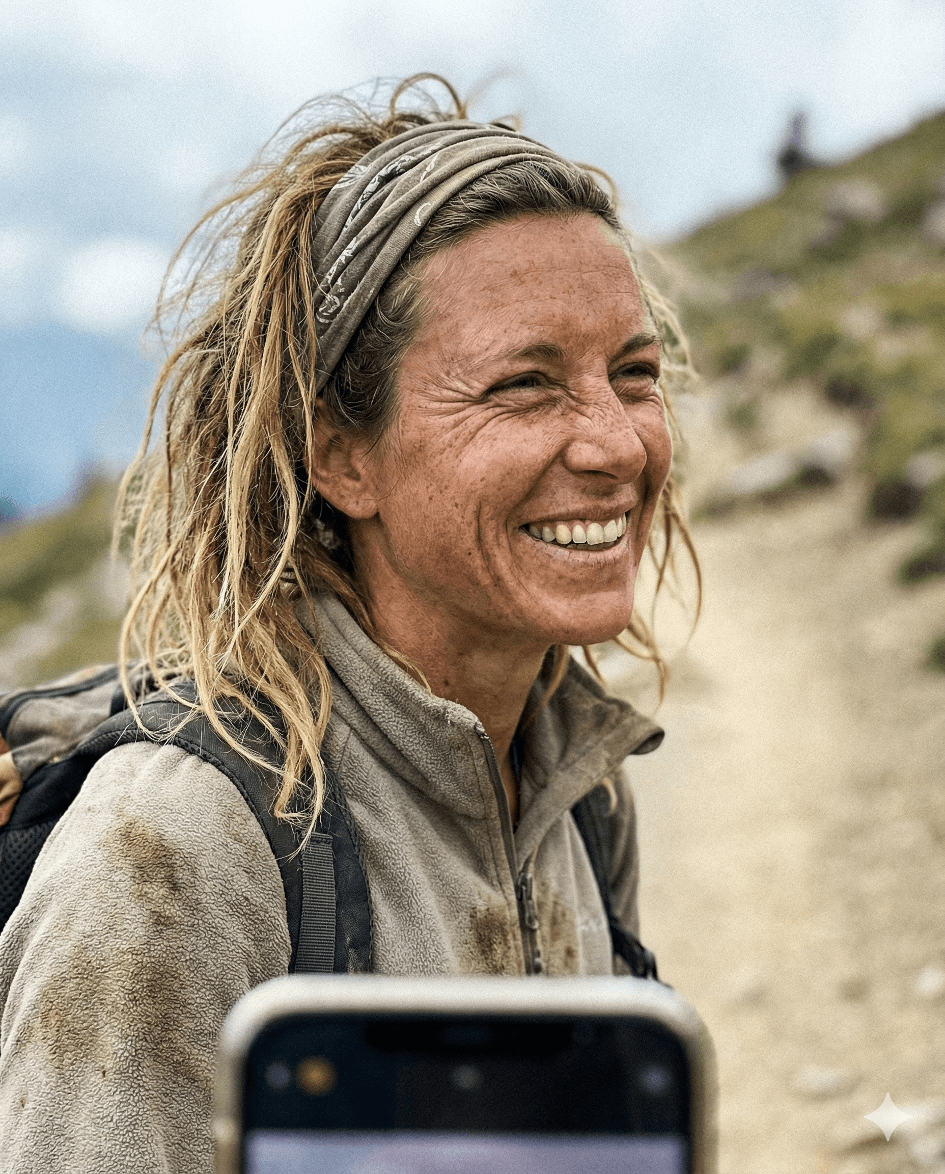 Portrait authentique de Floriane, cliente EL8VATE témoignant de la fin de ses maux de tête chroniques, du relâchement de sa tension physique et du retour à un sommeil réparateur.